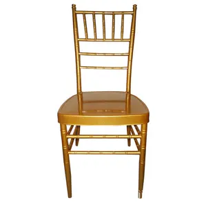 Whole sales cheap price with high quality stacking dining wedding chiavari chair