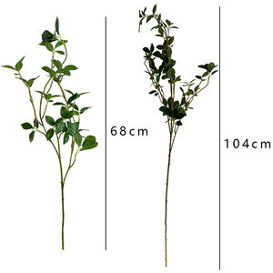 Follaje Artificial de Hojas de Milán, 30cm-100cm de Altura, Simulación Realista, Decoración de Interiores, Flores para Jarrones, Adorno para Sala de Estar, Mesa de Centro - Product Image 5