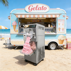 Congélateur professionnel Pro-taylor 160L/H pour usine, idéal pour les entreprises, avec machine à yaourt, gelato et crème glacée dure, et fonction de surproduction réglable. - Product Image 1