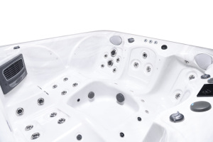 Diseño moderno, aguas tranquilas, bañera de hidromasaje de lujo, bañera de hidromasaje terapéutica para la salud, bienestar, al aire libre para remojar, casa, Villa, aplicación - Product Image 2