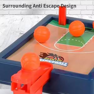 Juego de Baloncesto de Mesa, Mini Juego de Mesa Portátil para Viajes u Oficina, Juego de Mesa Deportivo para Diversión en Interiores o Exteriores - Product Image 2
