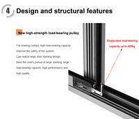 Ventanas de Aluminio Personalizadas de Deezon Manufacturer, Ventanas Abatibles de Aluminio de Último Diseño, Resistentes al Viento y de Bajo Consumo Energético