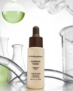 SOONSAK TONER 30ml ไวท์เทนนิ่ง มอยส์เจอร์ไรซิ่ง โทนเนอร์สำหรับผิวหน้า ดูแลสิว ปรับสมดุลค่า pH ให้ความชุ่มชื้น บำรุงผิวสวย - Product Image 1