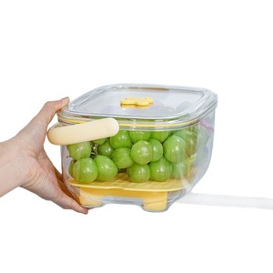 Conteneur alimentaire portable Xinzao 501-800 ml grande capacité rectangulaire pour usage extérieur, idéal pour réfrigérer les aliments et les fruits - Product Image 3