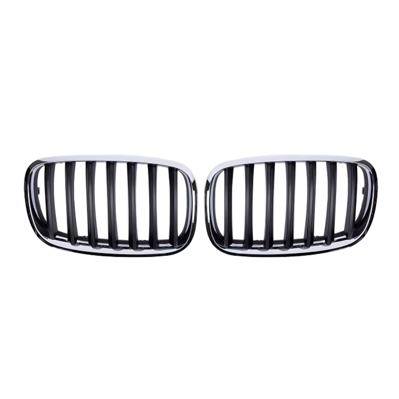 Noir intérieur de cadre de Chrome