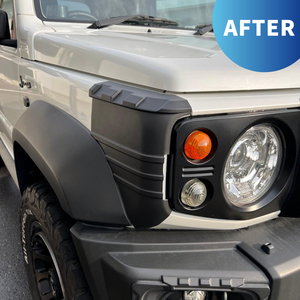 Jimny JB74 accesorios Little D Defender protectores de esquina delanteros y traseros para Suzuki Jimny JB74W JB64W 2018 2019 2020 2021 2022 2023 - Product Image 5