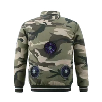 Premium Qualität Sommer Wind jacke Atmungsaktive Polyester Baumwolle Klimaanlage Lüfter Kühlung Arbeits kleidung Mode Sicherheits kleidung