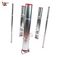Éolienne domestique de type X 300W 400W 800W 1KW 2KW avec batterie lithium-ion et diamètre de rotor personnalisable