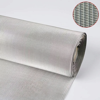 Toile filtrante en acier inoxydable 904L, maille hollandaise simple 80x400, 40 microns, pour la filtration de l'eau de mer, des liquides marins et corrosifs