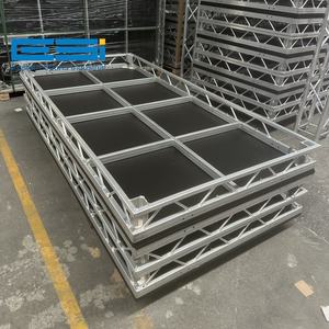 Lite Deck Portable Square Stage Made of Durable Aluminium Alloy and Plywood TUV Certified - Product Image 5