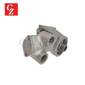 ฐานกรองน้ำมันเครื่อง 1613688303 สำหรับอะไหล่เครื่องอัดอากาศ Atlas Copco GA37 วาล์วอะลูมิเนียม 1613-6883-03 - Product Image 3