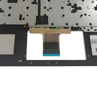 Clavier rétroéclairé LED argenté avec repose-poignets pour HP Pavilion 14-CE Series, remplacement filaire