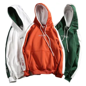 Best Quality Plain Men Custom Hoodie with Design Your Own Logo