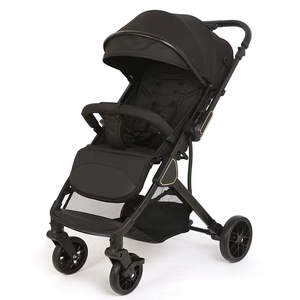 NOUVEAU Poussette bébé à <span class=keywords><strong>guidon</strong></span> réversible Poussette bébé facile à plier Certifiée EN pour les voyages en avion Poussette bébé Landau - Product Image 3