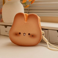Ensemble de peluches lapin mignon 'Toast Croustillant' Kawaii, comprenant un oreiller lapin 'Toast Brûlé', une poupée et un porte-monnaie, jouet en peluche ultra doux, cadeau