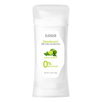 74g Logo personnalisé Desodorantes Al Por Mayor Vegan Femmes Déodorants Corps Entier Stick Femme Déodorant Bâtons pour Femmes