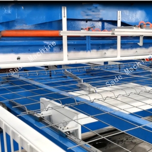 Sade 3D tự động dây lưới hàng rào Máy hàn PLC + Màn hình cảm ứng kiểm soát tốc độ cao động cơ & bánh thành phần cốt lõi - Product Image 2