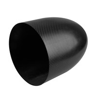 Conejo de cola de fibra de carbono ultraligero de 308 mm con base de 230 mm para aviones RC, 247 g, para modelos de escala gigante