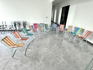 <span class=keywords><strong>Chaise</strong></span> <span class=keywords><strong>pliante</strong></span> portable de haute qualité OEM personnalisée pour le <span class=keywords><strong>camping</strong></span>, la plage, le parc, la pêche, <span class=keywords><strong>chaise</strong></span> de plage pliable haute capacité, sillas de playa - Product Image 2
