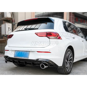 Protector de Parachoques Trasero para Volkswagen Golf 8, Difusor, Spoiler, Cubierta de Parachoques, Accesorios para Carrocería - Product Image 4