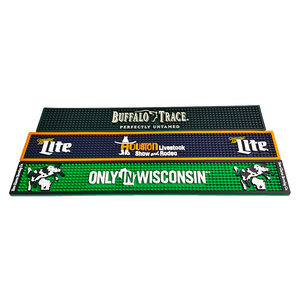 Custom Branded <b>Silicone</b> PVC Bar <b>Mat</b> Beer Rail <b>Mat</b> Drip Tray Non Slip Service <b>Mat</b> Table <b>Mat</b> Coaster Placemat Bartender Pad - Product Image 5