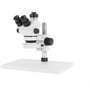 Microscope de laboratoire stéréo trinoculaire industriel TD-750P avec mise au point manuelle, indice de protection IP53, pour la réparation de téléphones portables et la réparation de circuits imprimés - Product Image 2