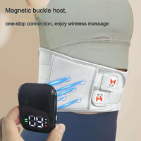 Nouvelle ceinture de massage chauffante intelligente multi-modes à vibration en graphène