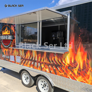 Thực phẩm Xe tải gà Rotisserie nướng di động thực phẩm Trailer cho cà phê đồ ăn nhẹ hotdogs chip Ice Cream Made - Product Image 2