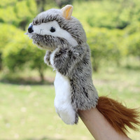Marionnettes en peluche d'écureuil personnalisées de haute qualité, ensembles de jouets en peluche, jouets en peluche apaisants pour bébés, animaux en peluche pour enfants, Halloween
