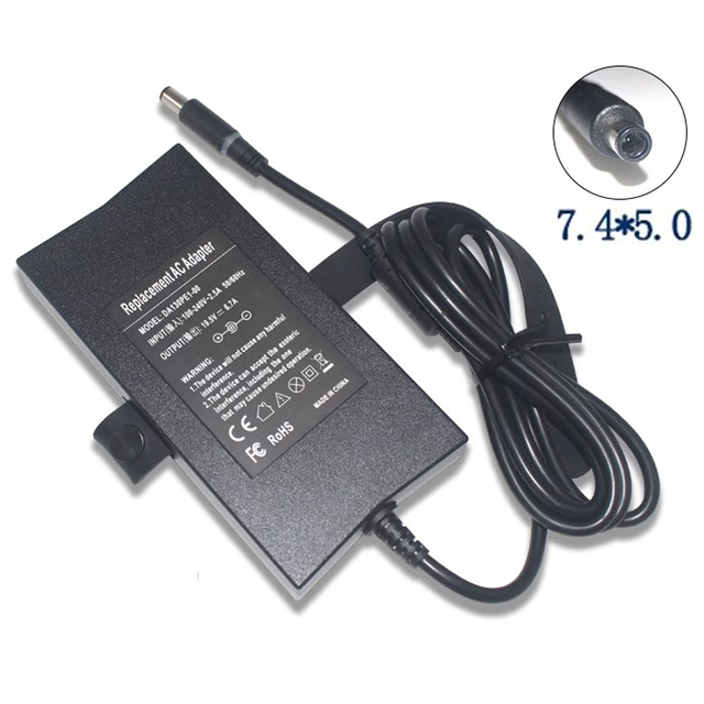 Genuine 19.5V6.7A 130W AC Adapter Charger for DELL PA-4E LA130PM121 DA130PE1-00 JU012 CM161 Inspiron 15 7000 7559 G3 G5