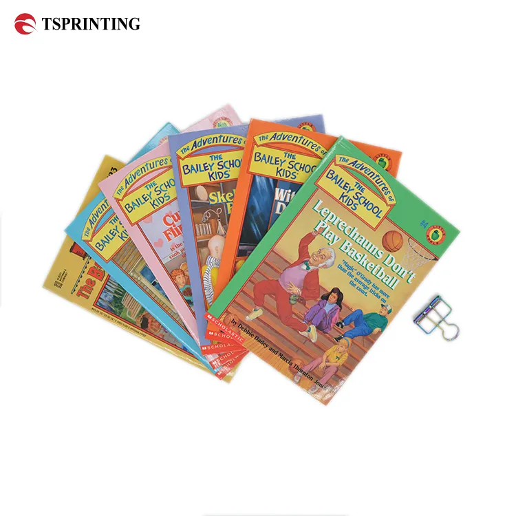 Échantillon gratuit personnalisé pas cher reliure parfaite livre souple enfants apprentissage éducation romans histoire couverture souple livres Service d'impression