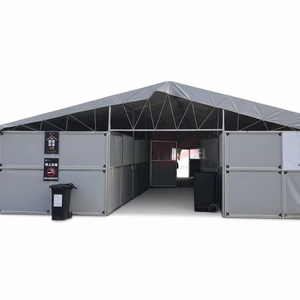 REEDS Moderner Stil Beweglicher Bambus-Pferdestall Robuster Vorgefertigter Stall 2 Jahre Garantie für Reitzentrum Rennhof - Product Image 1