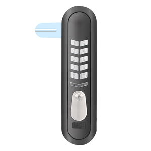 Serrure de cabinet à contrôle d'accès par clavier avec stockage cloud pour porte en acier, rack de centre de données, boîtier, protection IP65, certifiée CE - Product Image 1