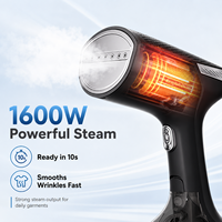 Nouveau design d'usine, fer à vapeur électrique 1600W, machine à repasser les vêtements portable, fer à vapeur à main avec réservoir d'eau