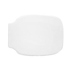 Sedile WC per Vaso Vincenti Elegant Forma 10 Bianco con Cerniere a Scomparsa - Product Image 1