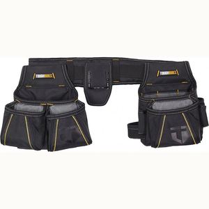 Ceinture porte-outils gratuite, pochette à outils magnétique, ceinture porte-outils à 14 poches pour hommes, pochette à outils détachable et réglable - Product Image 5