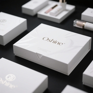 Boîte de papier de beauté de <span class=keywords><strong>maquillage</strong></span> de base <span class=keywords><strong>et</strong></span> de couvercle amovible d'affaires simple emballage de produits cosmétiques au détail boîtes-cadeaux d'emballage en carton - Product Image 2