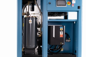 37kW 50 PS Energie effizienter 8BAR Permanent magnet mit variabler Drehzahl und industriellem Schrauben luft kompressor - Product Image 2