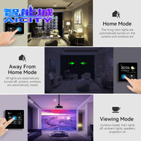 Roman Tuya BLE - Rideau automatique sans fil avec télécommande, commande vocale, interrupteur intelligent électrique, design barre Android, compatible Alexa Google Home