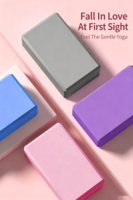 Bloc de yoga et de Pilates en EVA pour la maison, équipement de yoga, vente en gros, fabrication OEM, fourniture personnalisée