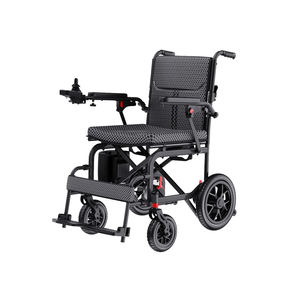 كرسي متحرك كهربائي قابل للتخصيص لجميع التضاريس مع محركات فرشاة حلزونية بقوة 400 واط وفرامل كهرومغناطيسية للعلاج التأهيلي - Product Image 2