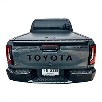 Couverture de benne enroulable en aluminium pour Toyota Hilux Pickup Truck, fabricant de couvertures de benne rétractables
