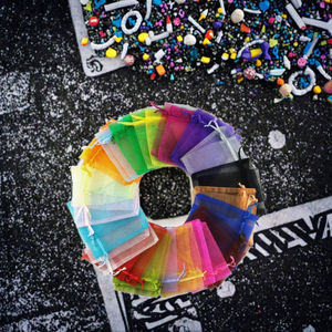 Bolsa de Maquillaje de Moda para Mujer, Diseño Floral Personalizado, Ecológica, 100% Algodón, Impresión Personalizada, Varios Tamaños (3-5 pulgadas), Bolsa de Regalo - Product Image 3