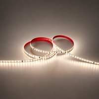 Bande lumineuse LED en cuivre 220V avec indice de protection IP20, options de température de couleur multiples pour usage résidentiel