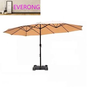 <span class=keywords><strong>Parasol</strong></span> d'extérieur moderne, grand, <span class=keywords><strong>rectangulaire</strong></span>, imperméable, en polyester, commercial, à trois têtes, colonne romaine, mobilier <span class=keywords><strong>de</strong></span> patio - Product Image 5