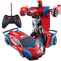 Juguetes de Carros Transformables para Niños, Carros a Control Remoto, Juguetes de Carros Robot Transformables para Niños