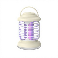 Lampe anti-moustiques transfrontalière la plus vendue en gros, piège électrique à choc UVA ultraviolet, alimenté par batterie au lithium, tueur de moustiques