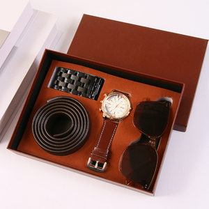 Ideas corporativas de regalos promocionales <span class=keywords><strong>para</strong></span> empresas: cinturón de cuero <span class=keywords><strong>para</strong></span> hombre, reloj de cuarzo, gafas de sol, <span class=keywords><strong>regalo</strong></span> <span class=keywords><strong>para</strong></span> papá, artículos <span class=keywords><strong>para</strong></span> fiestas de <span class=keywords><strong>cumpleaños</strong></span>. - Product Image 1