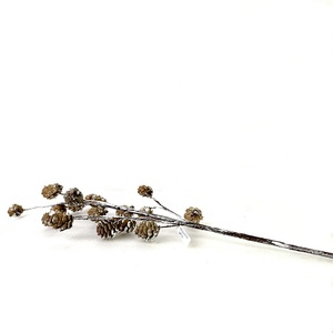 Сосновые шишки цветы железные стержни для Хэллоуина домашний декор торговый центр атмосфера украшения с ветками сосны Рождество - Product Image 6