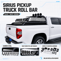 Überrollbügel mit Lichthalterungen für Pickup-Trucks, passend für Ram 1500 RHO 2025-2026, Offroad-Überrollbügel mit Oberlicht-Halterungen, Sportbügel